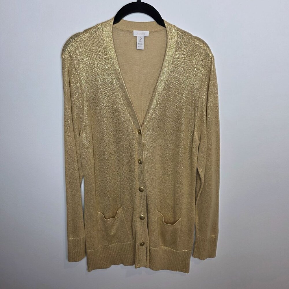 Chico's Cardigan Womens‎ 2 (Large)